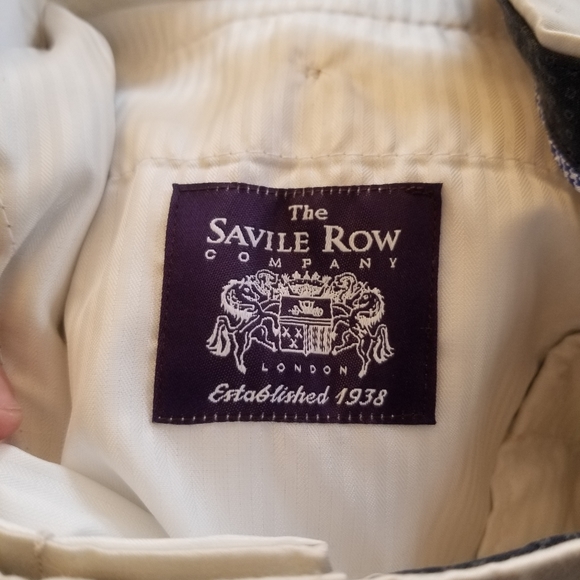 The Savile Row Company New Cream color Size pants 40R/34W - Picture 2 of 5